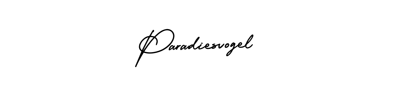 Create a beautiful signature design for name Paradiesvogel. With this signature (AmerikaSignatureDemo-Regular) fonts, you can make a handwritten signature for free. Paradiesvogel signature style 3 images and pictures png