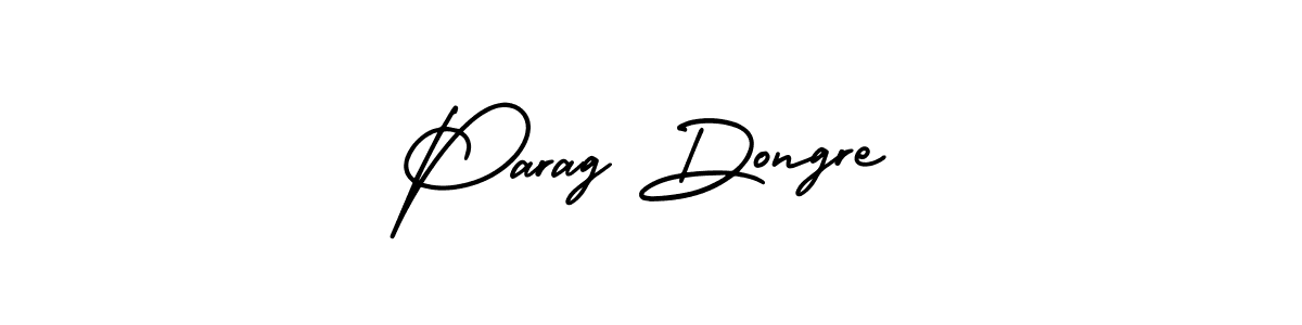 Make a beautiful signature design for name Parag Dongre. With this signature (AmerikaSignatureDemo-Regular) style, you can create a handwritten signature for free. Parag Dongre signature style 3 images and pictures png