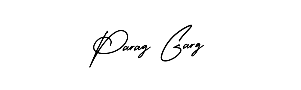 How to make Parag Garg signature? AmerikaSignatureDemo-Regular is a professional autograph style. Create handwritten signature for Parag Garg name. Parag Garg signature style 3 images and pictures png