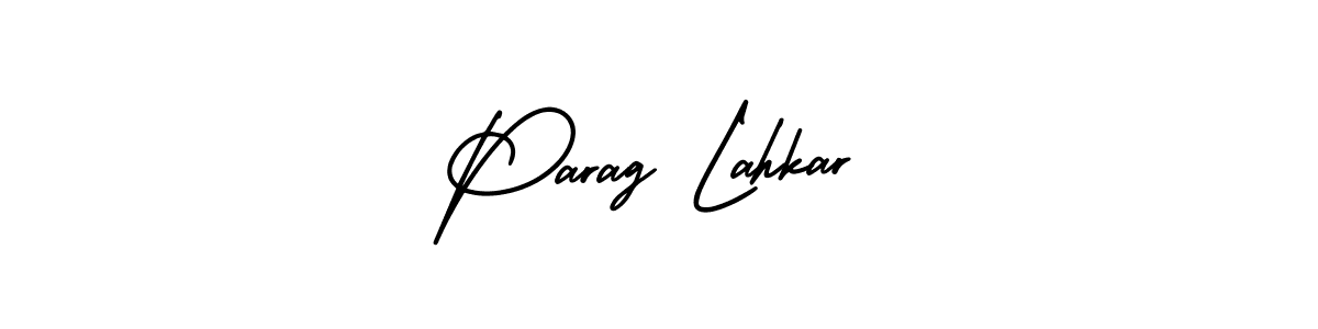 Use a signature maker to create a handwritten signature online. With this signature software, you can design (AmerikaSignatureDemo-Regular) your own signature for name Parag Lahkar. Parag Lahkar signature style 3 images and pictures png