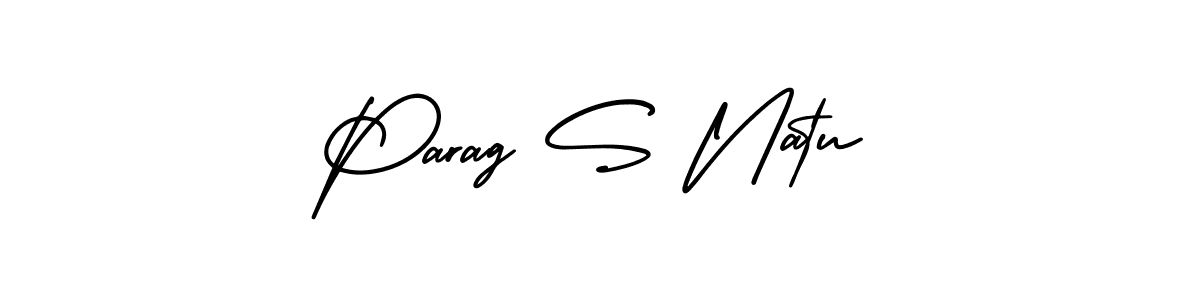 It looks lik you need a new signature style for name Parag S Natu. Design unique handwritten (AmerikaSignatureDemo-Regular) signature with our free signature maker in just a few clicks. Parag S Natu signature style 3 images and pictures png