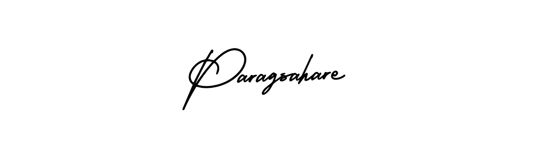 Make a beautiful signature design for name Paragsahare. Use this online signature maker to create a handwritten signature for free. Paragsahare signature style 3 images and pictures png