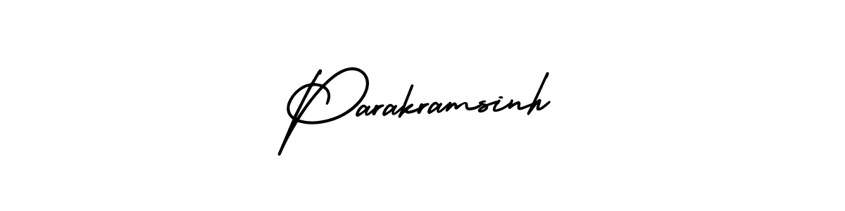 AmerikaSignatureDemo-Regular is a professional signature style that is perfect for those who want to add a touch of class to their signature. It is also a great choice for those who want to make their signature more unique. Get Parakramsinh name to fancy signature for free. Parakramsinh signature style 3 images and pictures png