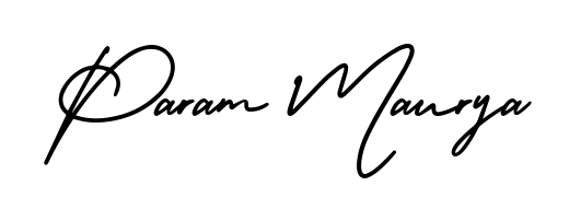 Make your name Param Maurya memorable on every contract using AmerikaSignatureDemo-Regular autograph style. Instant transparent background export available. Param Maurya signature style 3 images and pictures png