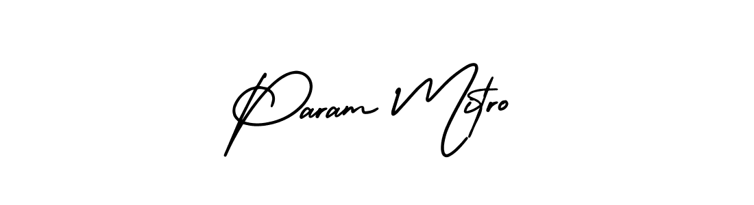 See photos of Param Mitro official signature by Spectra . Check more albums & portfolios. Read reviews & check more about AmerikaSignatureDemo-Regular font. Param Mitro signature style 3 images and pictures png