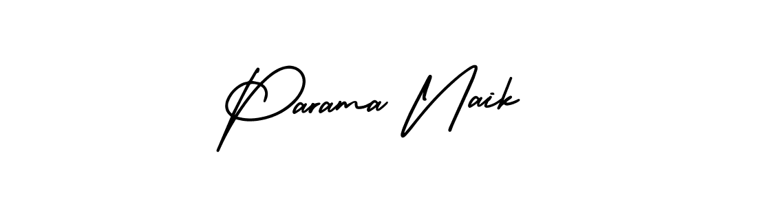 Best and Professional Signature Style for Parama Naik. AmerikaSignatureDemo-Regular Best Signature Style Collection. Parama Naik signature style 3 images and pictures png