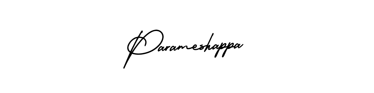 Design your own signature with our free online signature maker. With this signature software, you can create a handwritten (AmerikaSignatureDemo-Regular) signature for name Parameshappa. Parameshappa signature style 3 images and pictures png