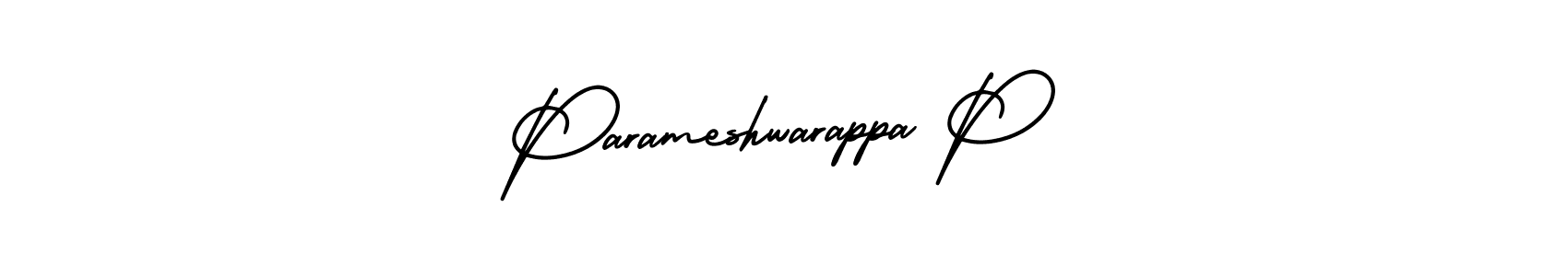 Also You can easily find your signature by using the search form. We will create Parameshwarappa P name handwritten signature images for you free of cost using AmerikaSignatureDemo-Regular sign style. Parameshwarappa P signature style 3 images and pictures png