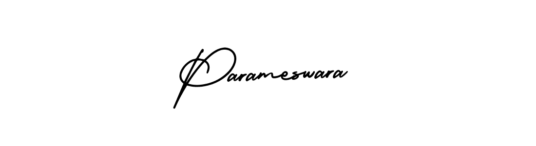 The best way (AmerikaSignatureDemo-Regular) to make a short signature is to pick only two or three words in your name. The name Parameswara include a total of six letters. For converting this name. Parameswara signature style 3 images and pictures png