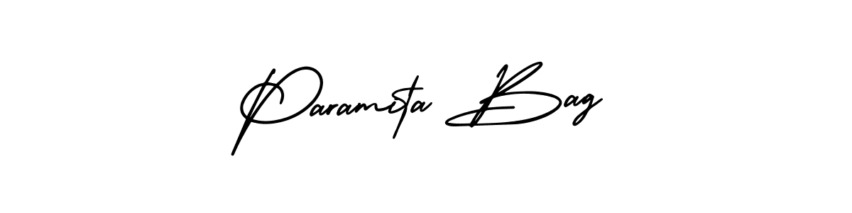 How to Draw Paramita Bag signature style? AmerikaSignatureDemo-Regular is a latest design signature styles for name Paramita Bag. Paramita Bag signature style 3 images and pictures png
