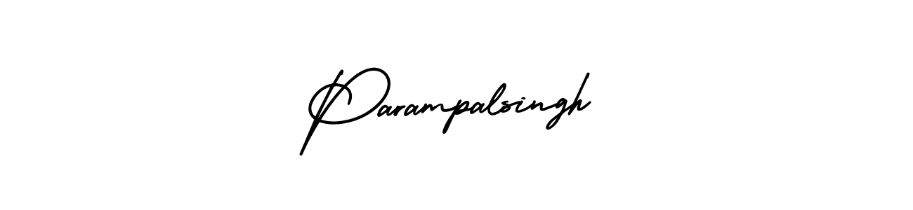 Create a beautiful signature design for name Parampalsingh. With this signature (AmerikaSignatureDemo-Regular) fonts, you can make a handwritten signature for free. Parampalsingh signature style 3 images and pictures png