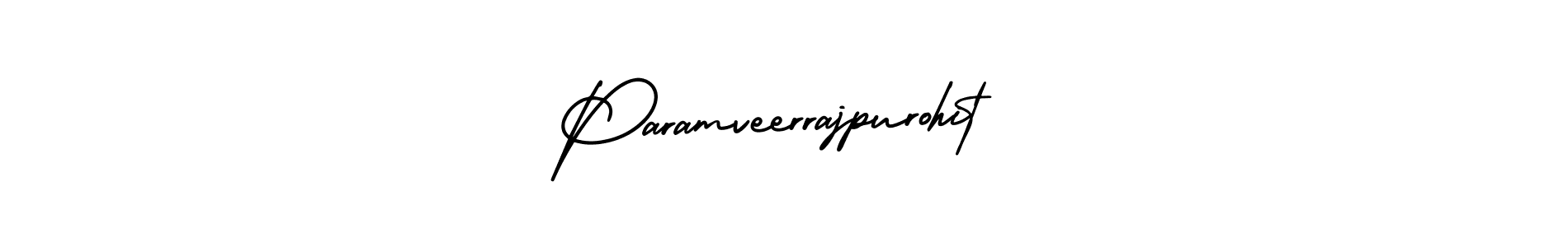 Paramveerrajpurohit stylish signature style. Best Handwritten Sign (AmerikaSignatureDemo-Regular) for my name. Handwritten Signature Collection Ideas for my name Paramveerrajpurohit. Paramveerrajpurohit signature style 3 images and pictures png