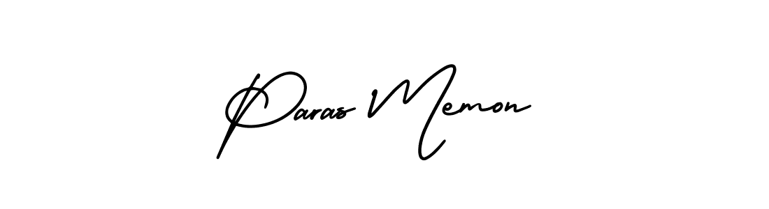 if you are searching for the best signature style for your name Paras Memon. so please give up your signature search. here we have designed multiple signature styles  using AmerikaSignatureDemo-Regular. Paras Memon signature style 3 images and pictures png