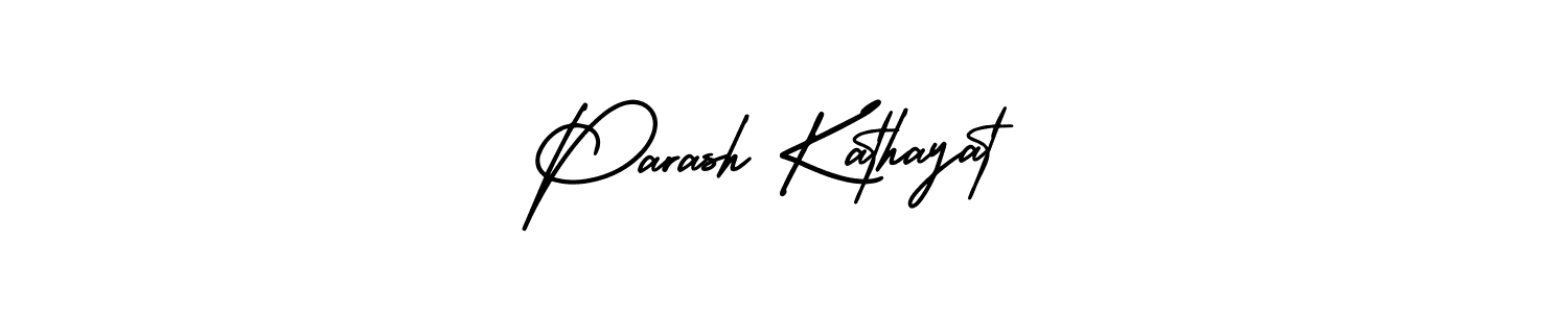 This is the best signature style for the Parash Kathayat name. Also you like these signature font (AmerikaSignatureDemo-Regular). Mix name signature. Parash Kathayat signature style 3 images and pictures png