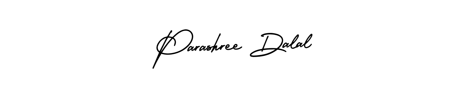 Design your own signature with our free online signature maker. With this signature software, you can create a handwritten (AmerikaSignatureDemo-Regular) signature for name Parashree Dalal. Parashree Dalal signature style 3 images and pictures png