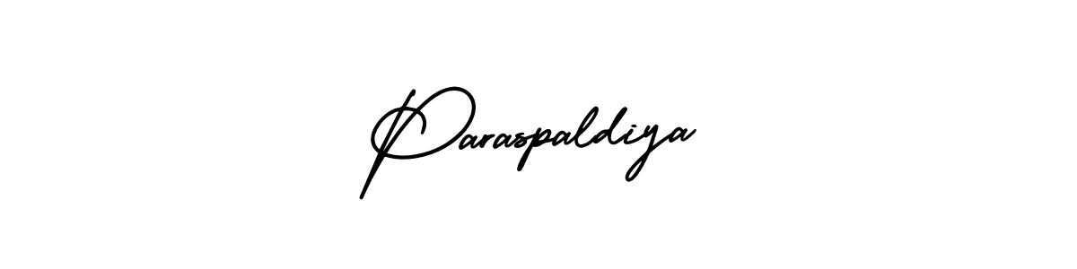 Paraspaldiya stylish signature style. Best Handwritten Sign (AmerikaSignatureDemo-Regular) for my name. Handwritten Signature Collection Ideas for my name Paraspaldiya. Paraspaldiya signature style 3 images and pictures png