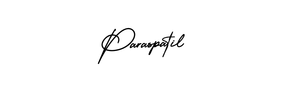 How to make Paraspatil signature? AmerikaSignatureDemo-Regular is a professional autograph style. Create handwritten signature for Paraspatil name. Paraspatil signature style 3 images and pictures png
