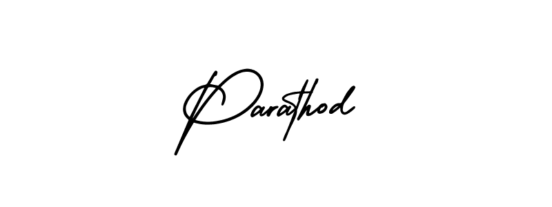 How to Draw Parathod signature style? AmerikaSignatureDemo-Regular is a latest design signature styles for name Parathod. Parathod signature style 3 images and pictures png