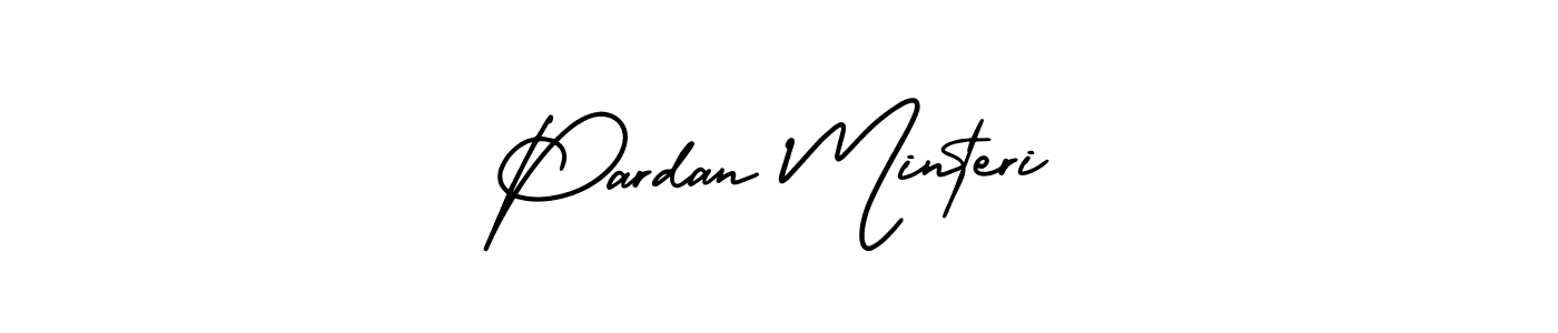 Best and Professional Signature Style for Pardan Minteri. AmerikaSignatureDemo-Regular Best Signature Style Collection. Pardan Minteri signature style 3 images and pictures png