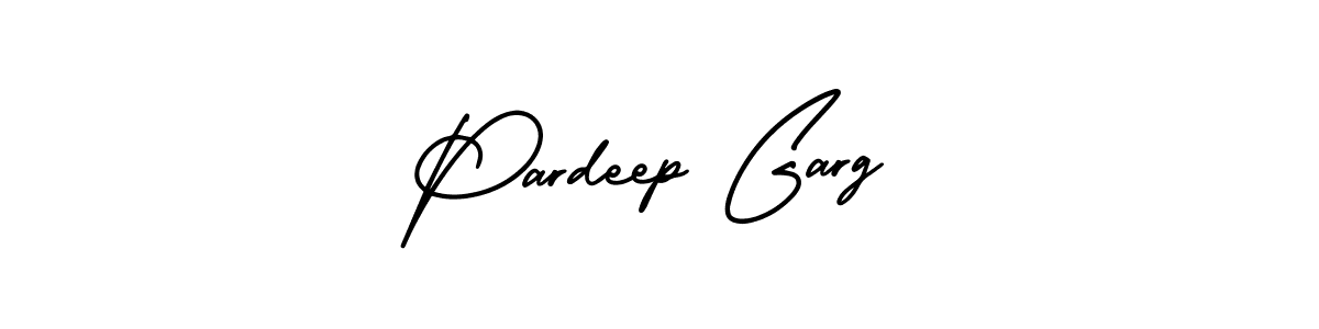 AmerikaSignatureDemo-Regular is a professional signature style that is perfect for those who want to add a touch of class to their signature. It is also a great choice for those who want to make their signature more unique. Get Pardeep Garg name to fancy signature for free. Pardeep Garg signature style 3 images and pictures png