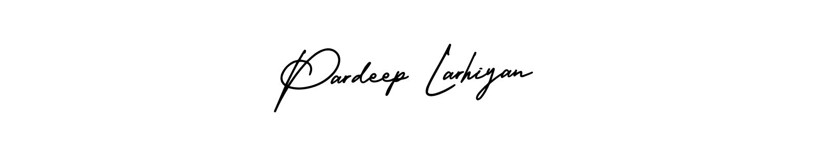 Best and Professional Signature Style for Pardeep Larhiyan. AmerikaSignatureDemo-Regular Best Signature Style Collection. Pardeep Larhiyan signature style 3 images and pictures png