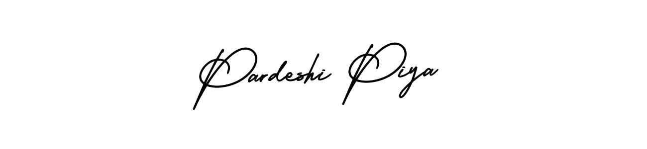 Similarly AmerikaSignatureDemo-Regular is the best handwritten signature design. Signature creator online .You can use it as an online autograph creator for name Pardeshi Piya. Pardeshi Piya signature style 3 images and pictures png