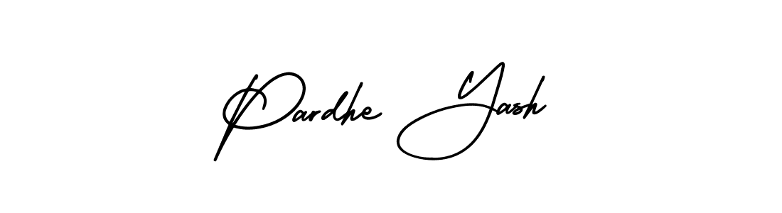 How to make Pardhe Yash signature? AmerikaSignatureDemo-Regular is a professional autograph style. Create handwritten signature for Pardhe Yash name. Pardhe Yash signature style 3 images and pictures png