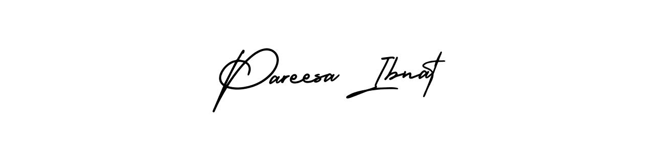 Use a signature maker to create a handwritten signature online. With this signature software, you can design (AmerikaSignatureDemo-Regular) your own signature for name Pareesa Ibnat. Pareesa Ibnat signature style 3 images and pictures png