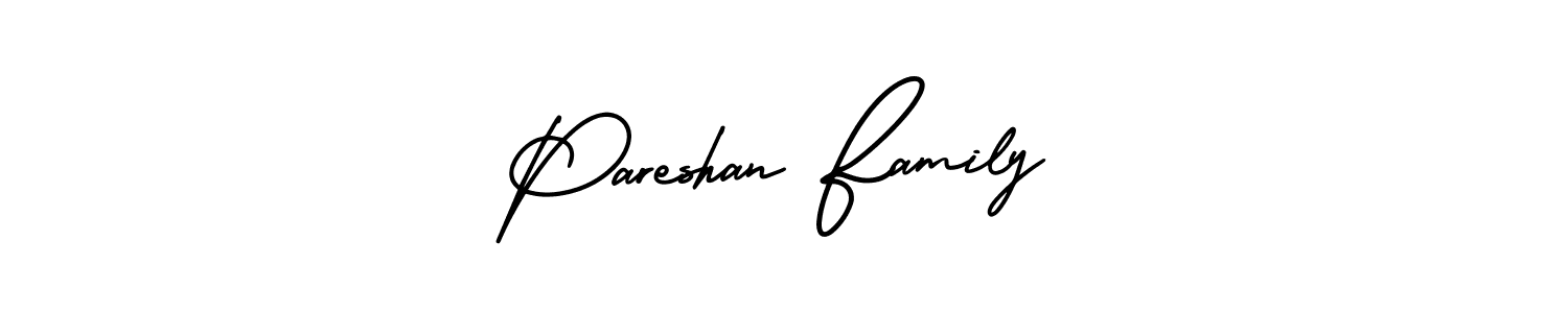 Check out images of Autograph of Pareshan Family name. Actor Pareshan Family Signature Style. AmerikaSignatureDemo-Regular is a professional sign style online. Pareshan Family signature style 3 images and pictures png
