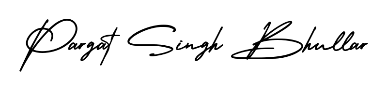 Use a signature maker to create a handwritten signature online. With this signature software, you can design (AmerikaSignatureDemo-Regular) your own signature for name Pargat Singh Bhullar. Pargat Singh Bhullar signature style 3 images and pictures png