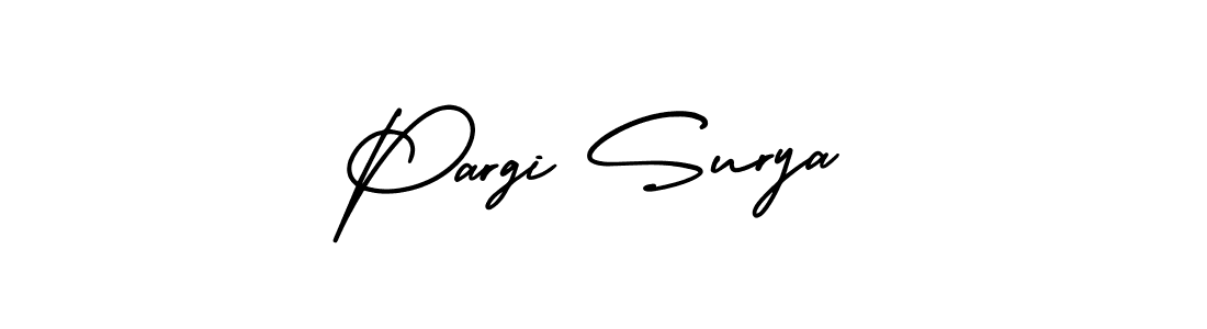 Make a beautiful signature design for name Pargi Surya. Use this online signature maker to create a handwritten signature for free. Pargi Surya signature style 3 images and pictures png