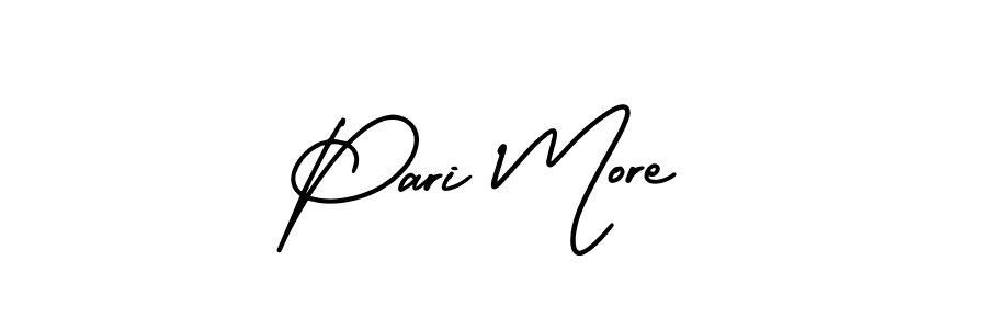 AmerikaSignatureDemo-Regular is a professional signature style that is perfect for those who want to add a touch of class to their signature. It is also a great choice for those who want to make their signature more unique. Get Pari More name to fancy signature for free. Pari More signature style 3 images and pictures png