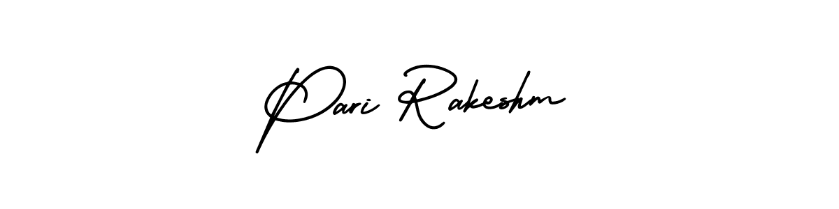 You can use this online signature creator to create a handwritten signature for the name Pari Rakeshm. This is the best online autograph maker. Pari Rakeshm signature style 3 images and pictures png
