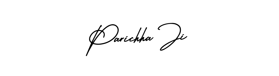Make a beautiful signature design for name Parichha Ji. With this signature (AmerikaSignatureDemo-Regular) style, you can create a handwritten signature for free. Parichha Ji signature style 3 images and pictures png