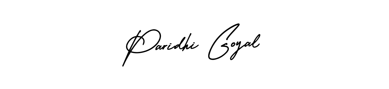 Also we have Paridhi Goyal name is the best signature style. Create professional handwritten signature collection using AmerikaSignatureDemo-Regular autograph style. Paridhi Goyal signature style 3 images and pictures png