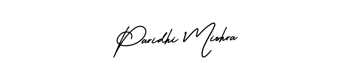 How to make Paridhi Mishra name signature. Use AmerikaSignatureDemo-Regular style for creating short signs online. This is the latest handwritten sign. Paridhi Mishra signature style 3 images and pictures png