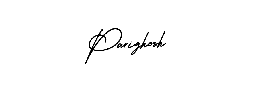 How to make Parighosh signature? AmerikaSignatureDemo-Regular is a professional autograph style. Create handwritten signature for Parighosh name. Parighosh signature style 3 images and pictures png