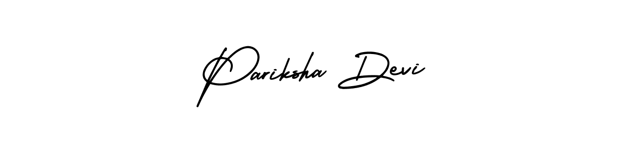 How to make Pariksha Devi name signature. Use AmerikaSignatureDemo-Regular style for creating short signs online. This is the latest handwritten sign. Pariksha Devi signature style 3 images and pictures png