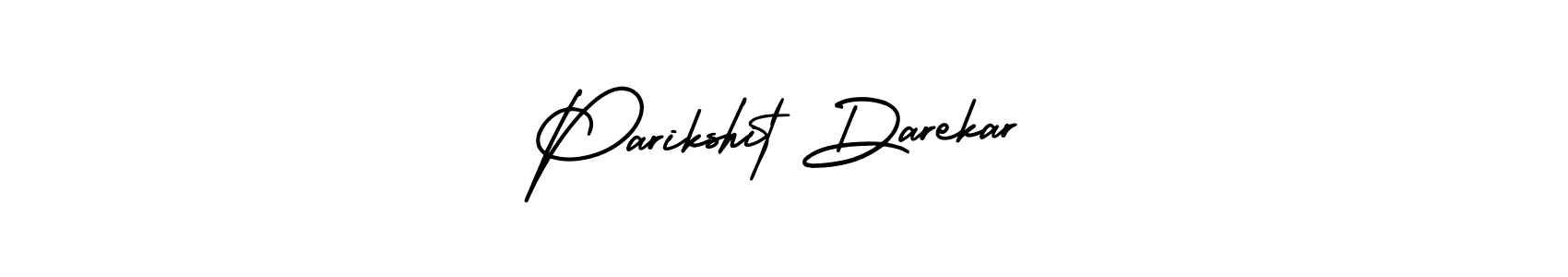 AmerikaSignatureDemo-Regular is a professional signature style that is perfect for those who want to add a touch of class to their signature. It is also a great choice for those who want to make their signature more unique. Get Parikshit Darekar name to fancy signature for free. Parikshit Darekar signature style 3 images and pictures png