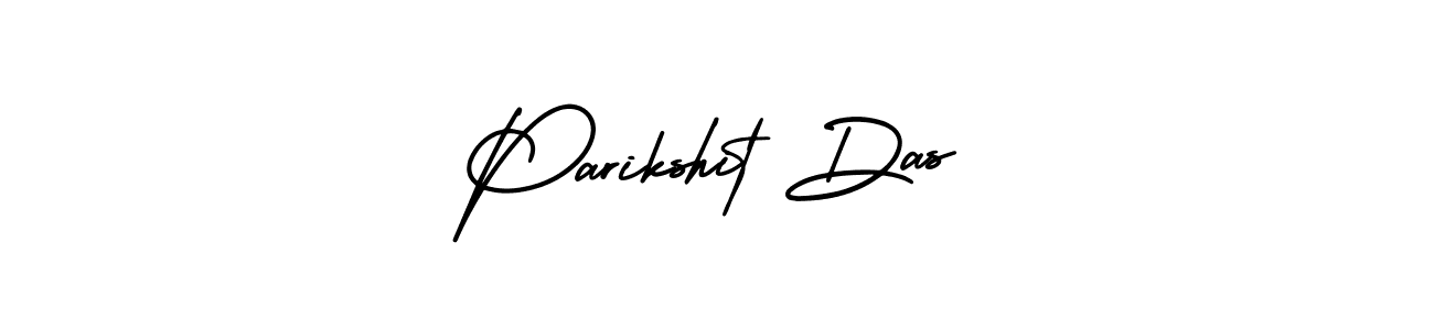 The best way (AmerikaSignatureDemo-Regular) to make a short signature is to pick only two or three words in your name. The name Parikshit Das include a total of six letters. For converting this name. Parikshit Das signature style 3 images and pictures png