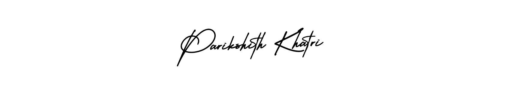 It looks lik you need a new signature style for name Parikshith Khatri. Design unique handwritten (AmerikaSignatureDemo-Regular) signature with our free signature maker in just a few clicks. Parikshith Khatri signature style 3 images and pictures png