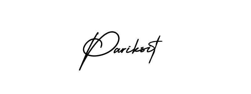 How to Draw Pariksit signature style? AmerikaSignatureDemo-Regular is a latest design signature styles for name Pariksit. Pariksit signature style 3 images and pictures png