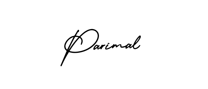 You should practise on your own different ways (AmerikaSignatureDemo-Regular) to write your name (Parimal) in signature. don't let someone else do it for you. Parimal signature style 3 images and pictures png