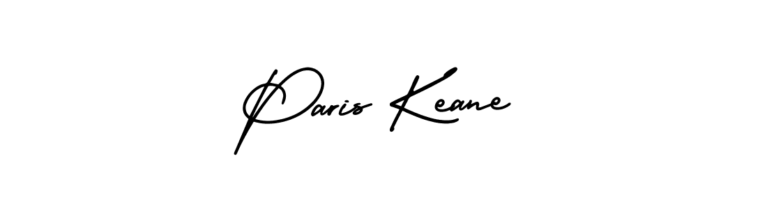 Design your own signature with our free online signature maker. With this signature software, you can create a handwritten (AmerikaSignatureDemo-Regular) signature for name Paris Keane. Paris Keane signature style 3 images and pictures png