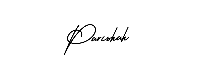 How to Draw Parishah signature style? AmerikaSignatureDemo-Regular is a latest design signature styles for name Parishah. Parishah signature style 3 images and pictures png