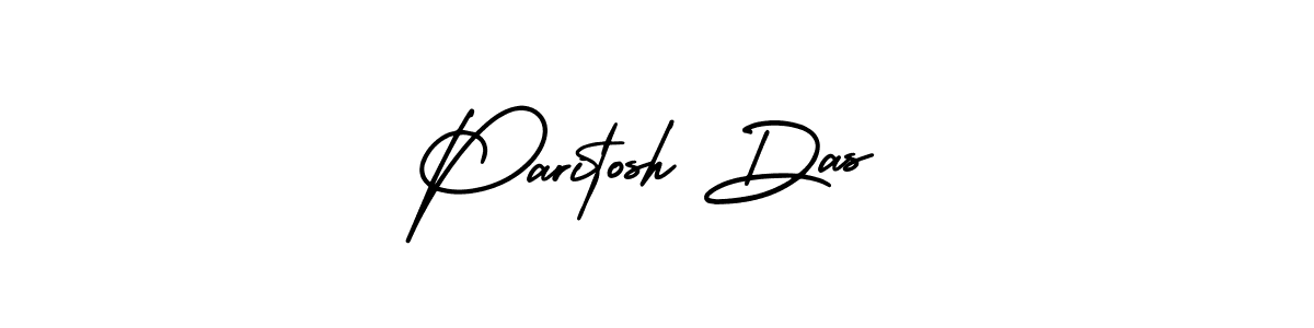 Use a signature maker to create a handwritten signature online. With this signature software, you can design (AmerikaSignatureDemo-Regular) your own signature for name Paritosh Das. Paritosh Das signature style 3 images and pictures png