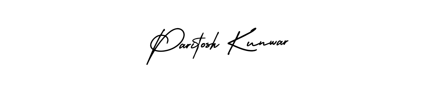 Also You can easily find your signature by using the search form. We will create Paritosh Kunwar name handwritten signature images for you free of cost using AmerikaSignatureDemo-Regular sign style. Paritosh Kunwar signature style 3 images and pictures png