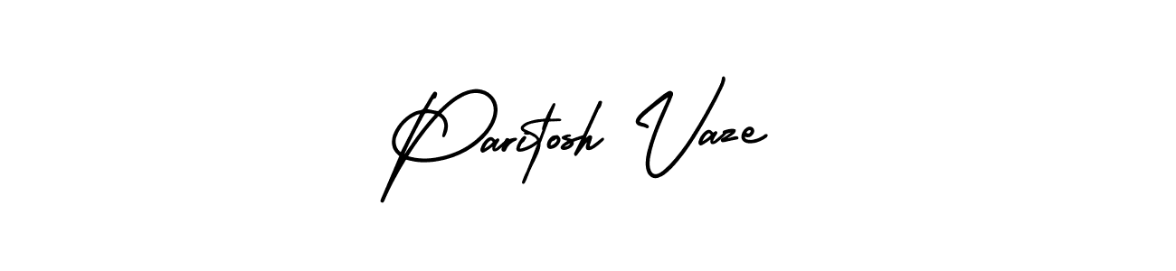 if you are searching for the best signature style for your name Paritosh Vaze. so please give up your signature search. here we have designed multiple signature styles  using AmerikaSignatureDemo-Regular. Paritosh Vaze signature style 3 images and pictures png