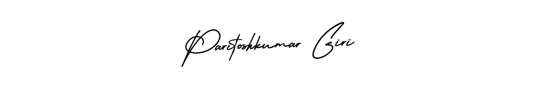 This is the best signature style for the Paritoshkumar Giri name. Also you like these signature font (AmerikaSignatureDemo-Regular). Mix name signature. Paritoshkumar Giri signature style 3 images and pictures png
