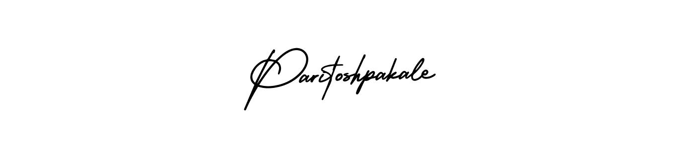 Use a signature maker to create a handwritten signature online. With this signature software, you can design (AmerikaSignatureDemo-Regular) your own signature for name Paritoshpakale. Paritoshpakale signature style 3 images and pictures png